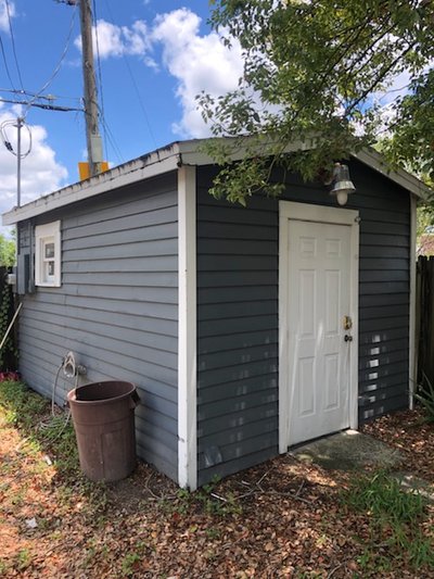 16 x 10 Shed in Tampa, Florida near 6414 N Central Ave, Tampa, FL 33604-6177, United States