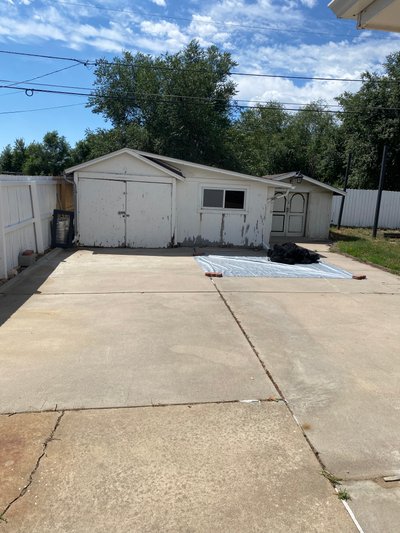 25 x 15 Shed in Denver, Colorado near 1421 Cargill Dr, Denver, CO 80221-6635, United States