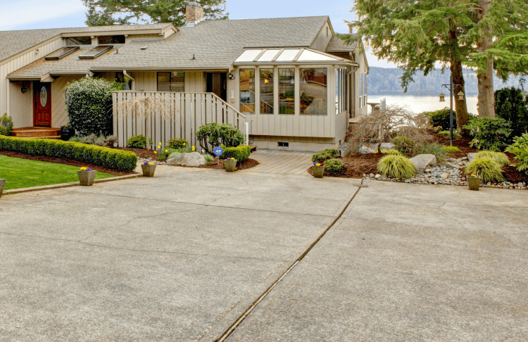 Driveway parking space open for monthly parking